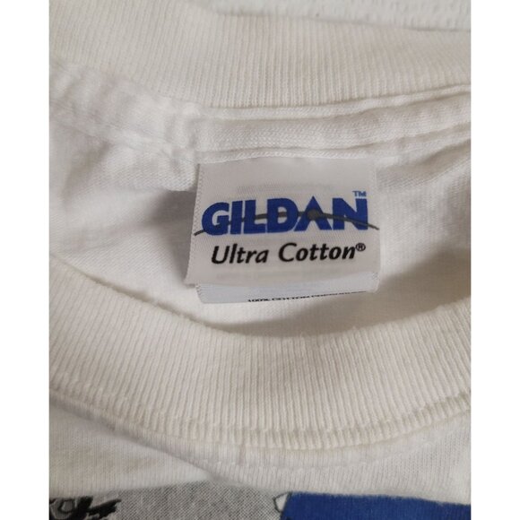 Philadelphia Modifiers Street Rod Club Gildan Ultra Cotton T-Shirt Size L White - Picture 3 of 5